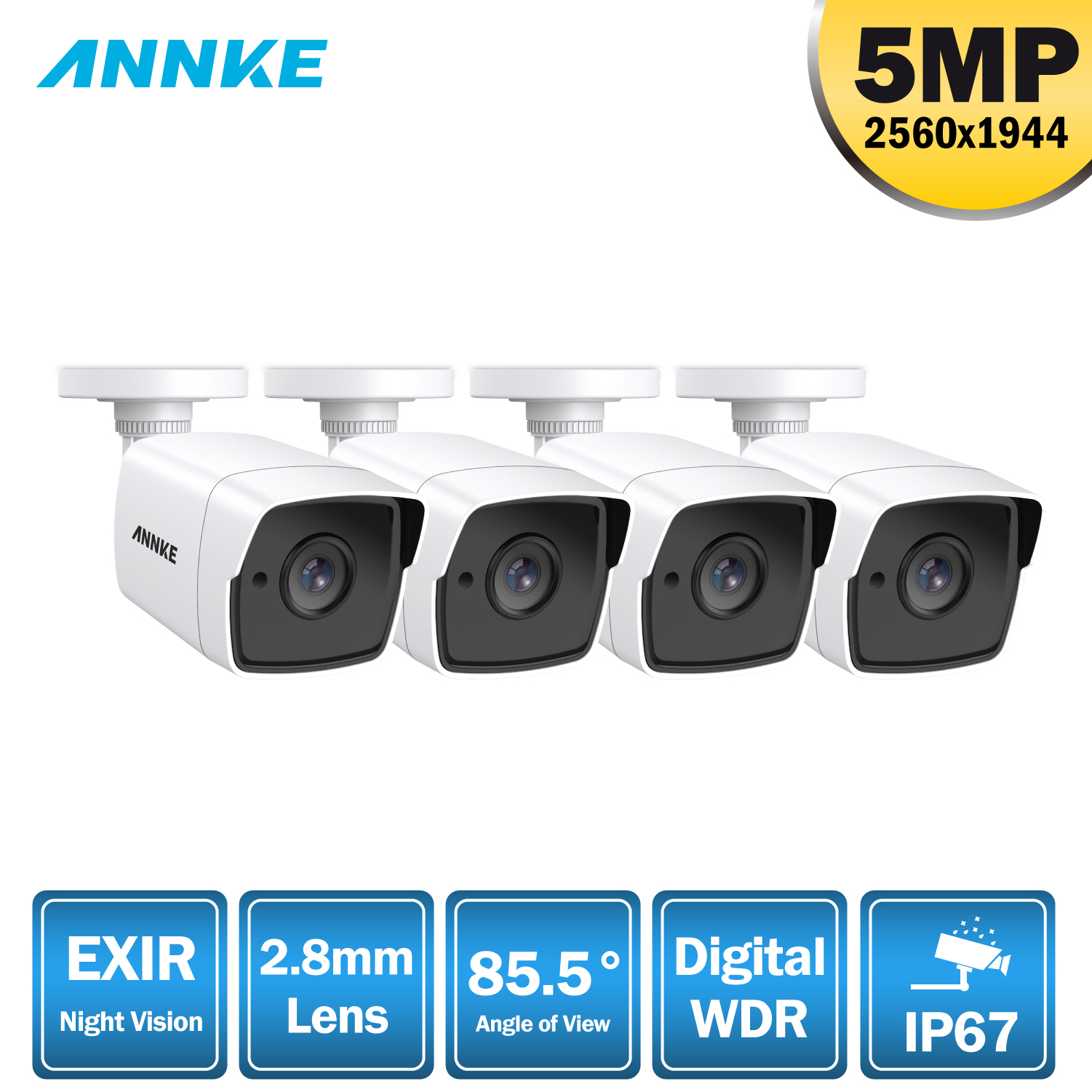 5MP HD TVI bullet Security Camera  