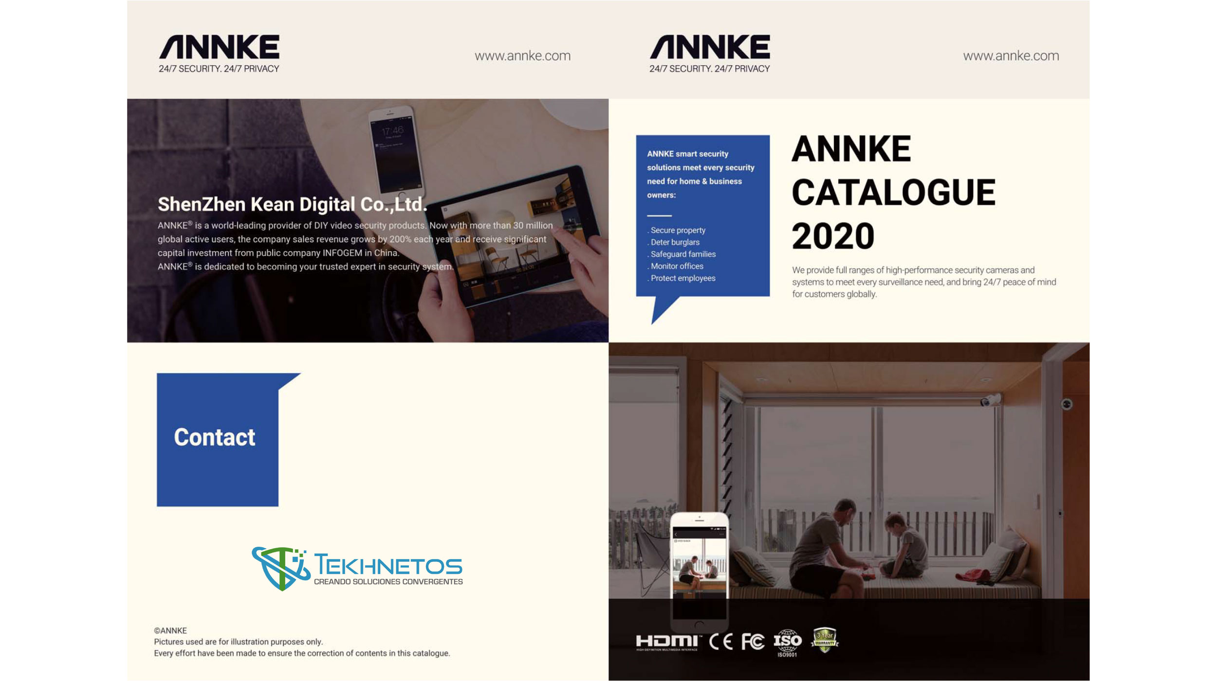 Annke Tekhnetos Catalog
